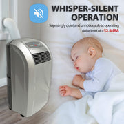 Whynter ARC-12S Portable Air Conditioner 12,000 BTU – Dehumidifier | Cools Up to 400 sq. ft. Whynter