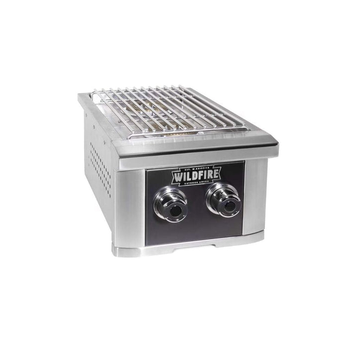 Wildfire Ranch PRO 14" Built-In 304 Stainless Steel Double Side Burner (2 Burner)
