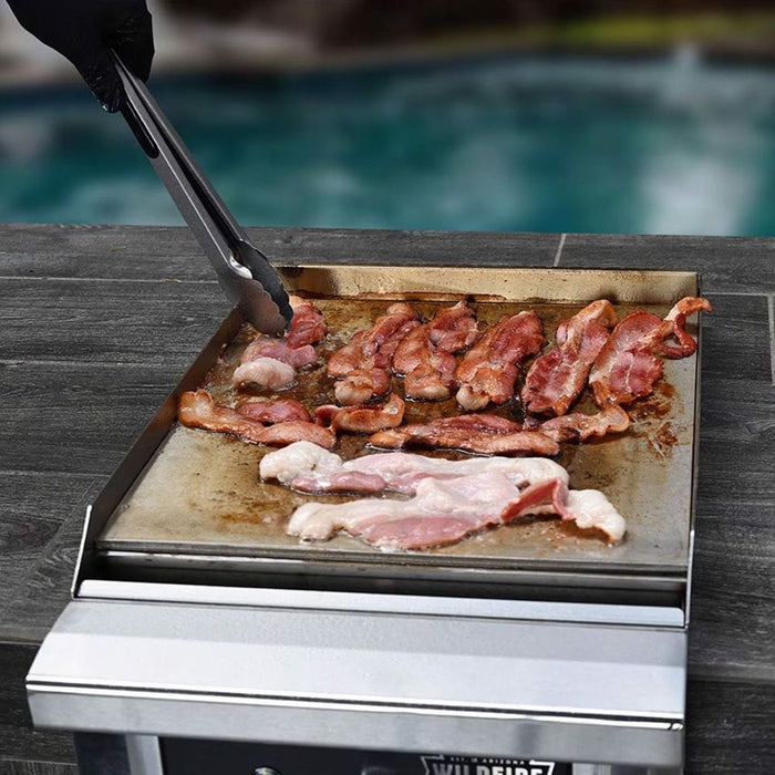Wildfire Ranch PRO 15" Built-In Stainless Steel Side Griddle (1 Burner)