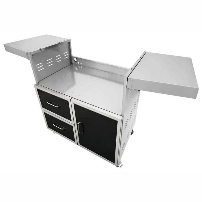Wildfire Ranch PRO 30" Stainless Steel Griddle Cart