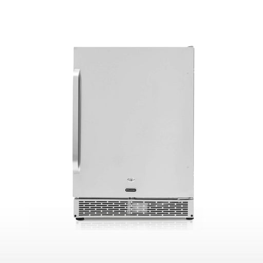 Whynter BOR-53024-SSW 24” Built-In Indoor/Outdoor Beverage Refrigerator – 5.3 cu ft Stainless Steel Cooler, ENERGY STAR®, Lock & Wheels Whynter