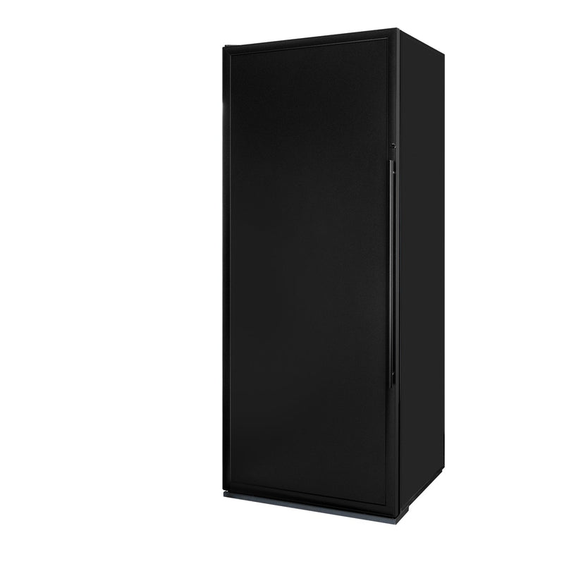 32" Wide Vite II Tru-Vino 305 Bottle Single Zone Solid Black Left Hinge Door Wine Refrigerator Allavino