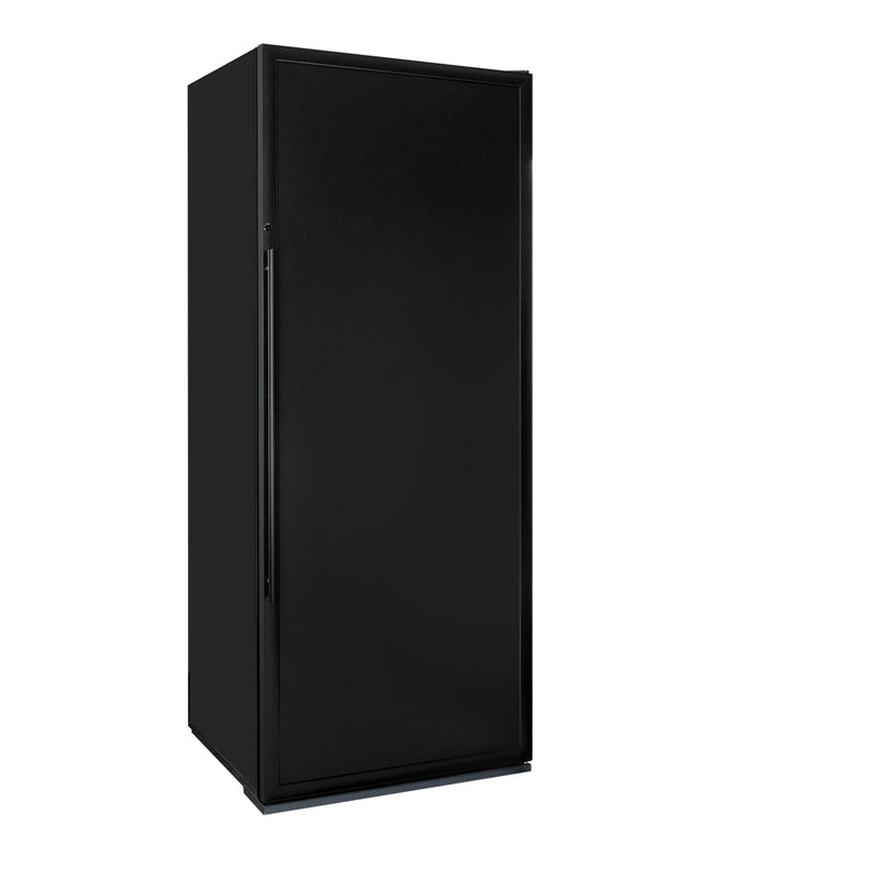 32" Wide Vite II Tru-Vino 305 Bottle Single Zone Solid Black Right Hinge Door Wine Refrigerator Allavino