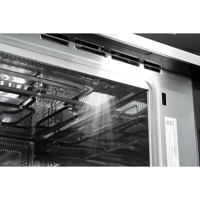 30 in. Built-In Microwave with Convection Oven and Air Fryer, 1.6 cu. ft. Capacity in Stainless-Steel (KM-CWO30-SS)