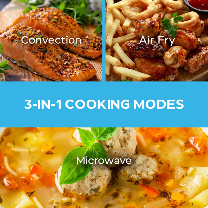 Avanti Microwave Air Fry, Convection Oven 3-in-1, 1.3 cu. ft. Capacity Avanti Products, LLC