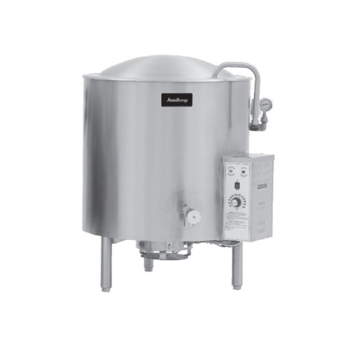 AccuTemp ALLGB - 100F AccuTemp Edge Series™ Stationary Kettle Gas 100 Gallon Capacity - CulinaryProfis