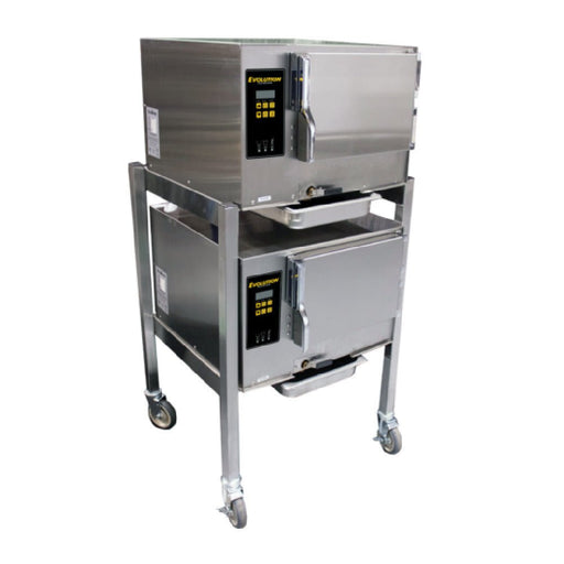 AccuTemp E32081D060 DBL Two Connectionless Evolution™ Boilerless Convection Steamers Featuring Steam Vector Technology - CulinaryProfis