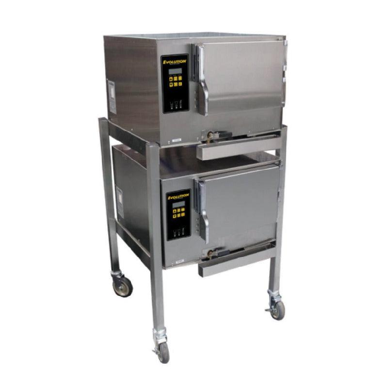 AccuTemp E32081E060 DBL Two Connected Evolution™ Boilerless Convection Steamers Featuring Steam Vector Technology - CulinaryProfis