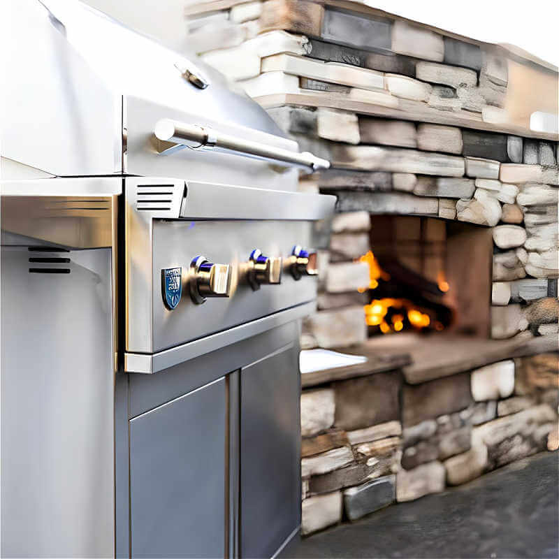 American Made Grills Atlas 36 Inch Freestanding Grill - CulinaryProfis