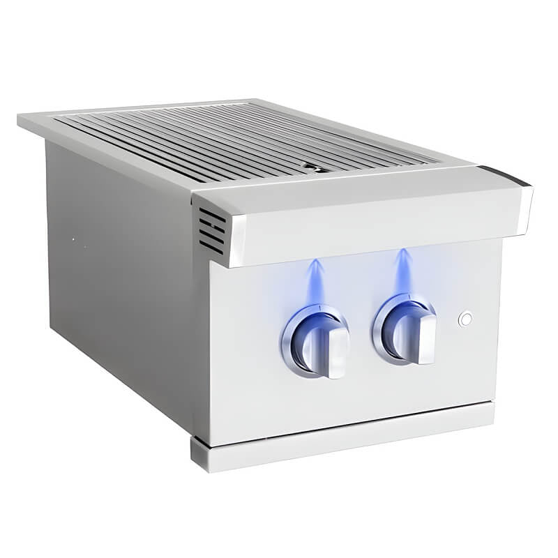 American Made Grills Atlas Double Side Burner - ATSSB2 - CulinaryProfis