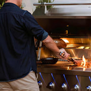 American Made Grills Encore 54 Inch Hybrid Freestanding Grill - CulinaryProfis