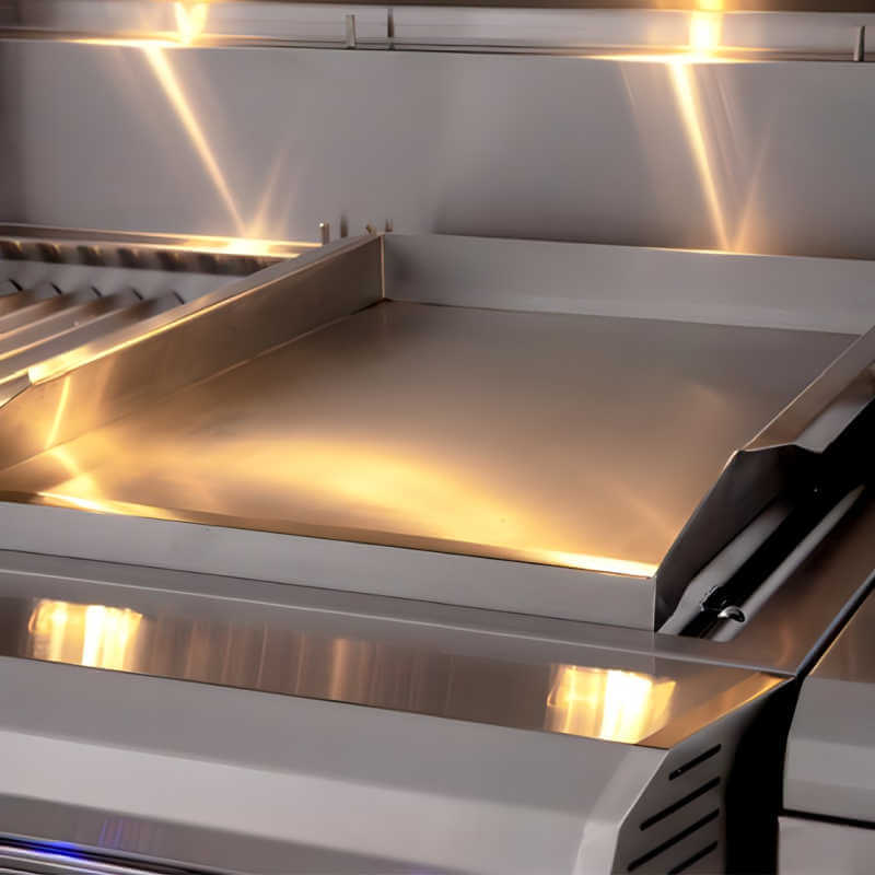 American Made Grills Encore 54 Inch Hybrid Freestanding Grill - CulinaryProfis