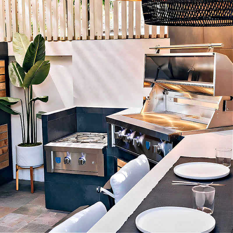 American Made Grills Estate Built In Power Burner - ESTPB2 - CulinaryProfis