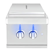 American Made Grills Estate Double Side Burner - ESTSB2 - CulinaryProfis