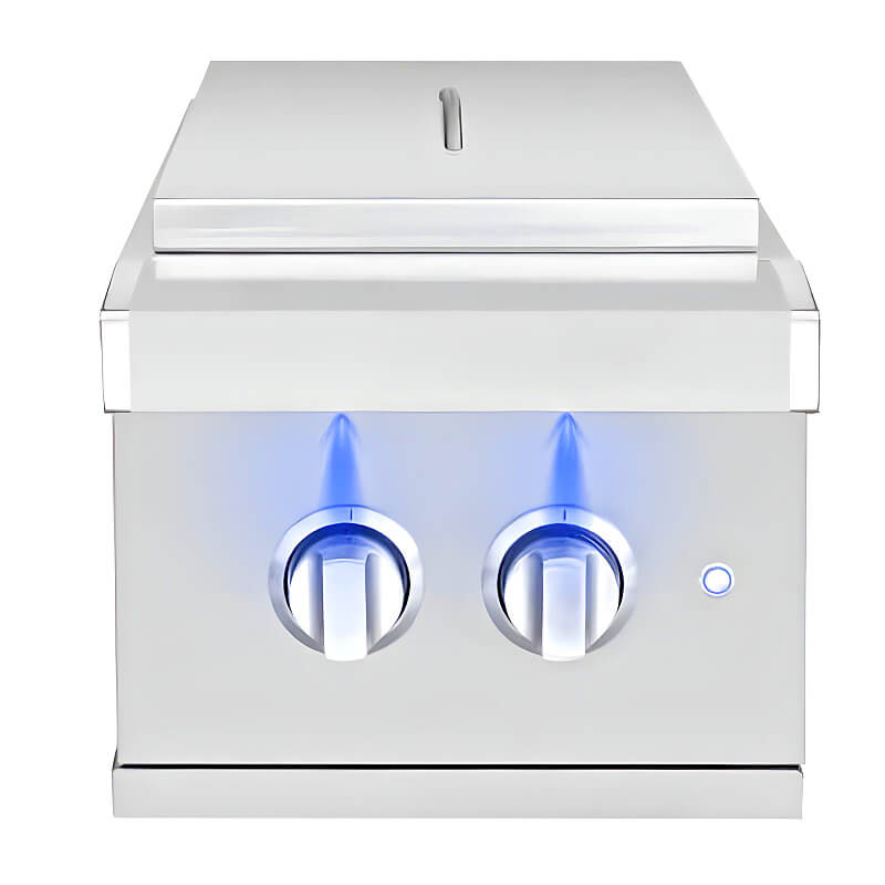 American Made Grills Estate Double Side Burner - ESTSB2 - CulinaryProfis