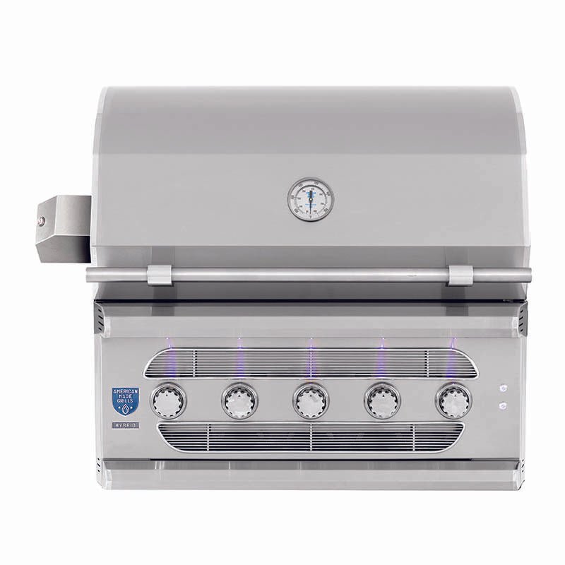 American Made Grills Muscle 36 Inch Hybrid Built In Grill - CulinaryProfis