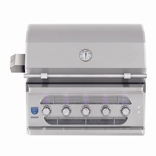 American Made Grills Muscle 36 Inch Hybrid Built In Grill - CulinaryProfis