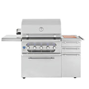 American Made Grills Muscle 36 Inch Hybrid Freestanding Grill - CulinaryProfis