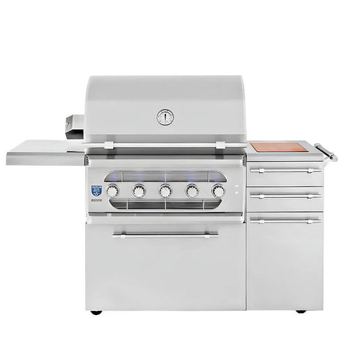 American Made Grills Muscle 36 Inch Hybrid Freestanding Grill - CulinaryProfis