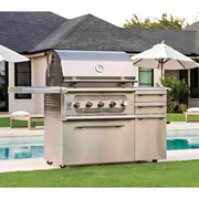 American Made Grills Muscle 36 Inch Hybrid Freestanding Grill - CulinaryProfis