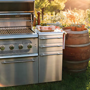 American Made Grills Muscle 54 Inch Hybrid Freestanding Grill - MUSFS54 - CulinaryProfis