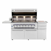 American Made Grills Muscle 54 Inch Hybrid Freestanding Grill - MUSFS54 - CulinaryProfis