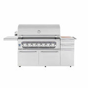 American Made Grills Muscle 54 Inch Hybrid Freestanding Grill - MUSFS54 - CulinaryProfis