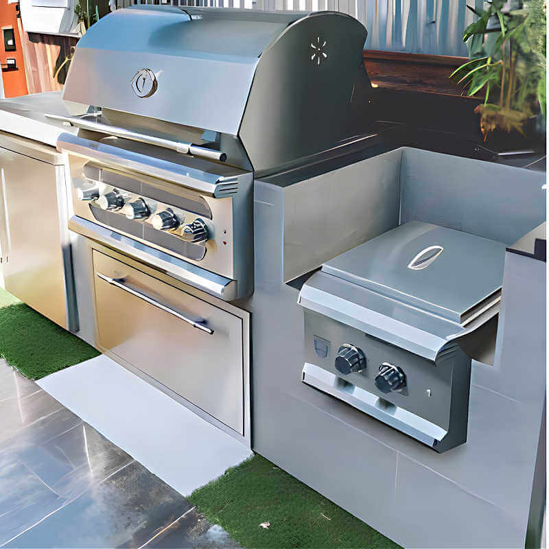 American Made Grills Muscle Built - In Power Burner - MUSPB2 - CulinaryProfis