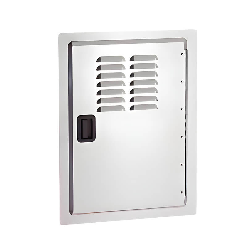 American Outdoor Grill 14 - Inch Single Access Door With Louvers and Slam Latch - CulinaryProfis