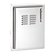 American Outdoor Grill 14 Inch Single Access Door With Tank Tray And Louvers - CulinaryProfis