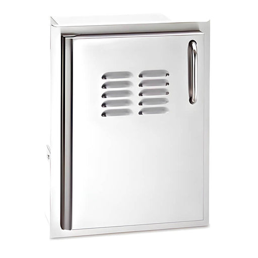 American Outdoor Grill 14 Inch Single Access Door With Tank Tray And Louvers - CulinaryProfis