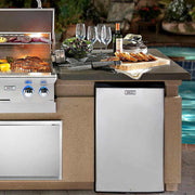 American Outdoor Grill 21 Inch 4.0c Outdoor Refrigerator - REF - 21 - CulinaryProfis