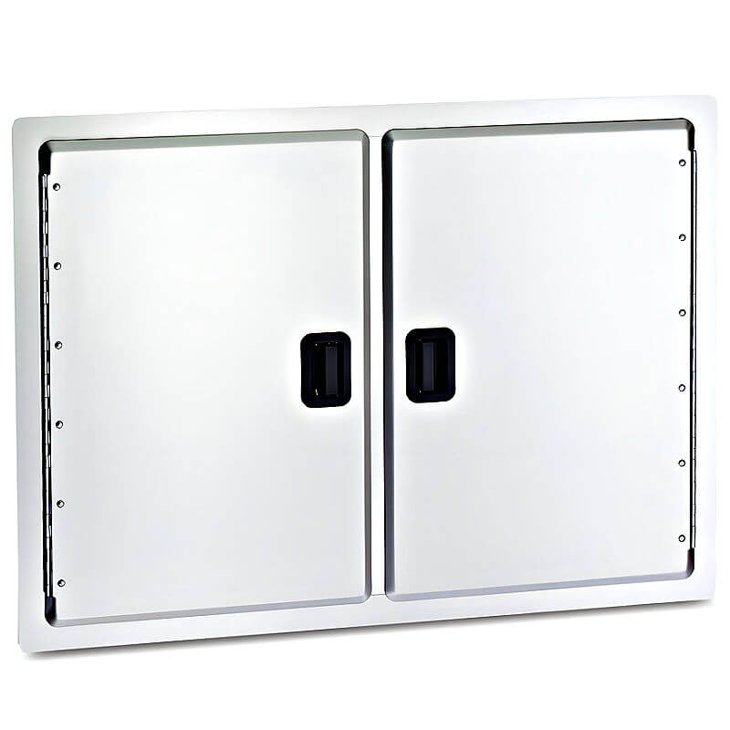American Outdoor Grill 30 Inch Double Access Door With Slam Latches - CulinaryProfis