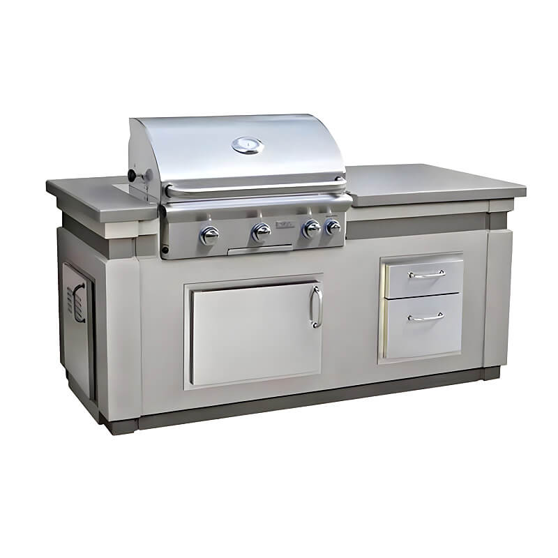 American Outdoor Grill 30 Inch L - Series Grill Island Bundle - CulinaryProfis