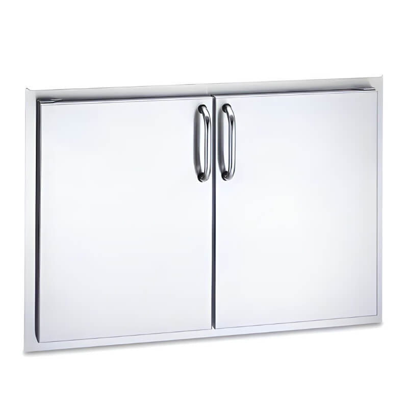 American Outdoor Grill 30 Inch Stainless Steel Double Door - CulinaryProfis