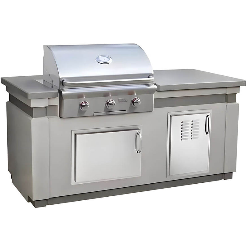 American Outdoor Grill 30 Inch T - Series Grill Island Bundle - CulinaryProfis