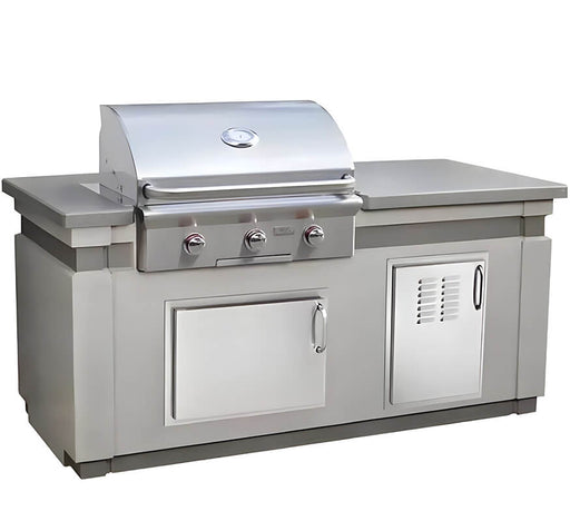American Outdoor Grill 30 Inch T - Series Grill Island Bundle - CulinaryProfis