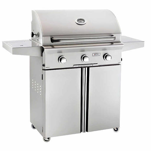American Outdoor Grill L Series 30 Inch 3 Burner Portable Gas Grill With Side Burner - 30PCL - 00SP - CulinaryProfis