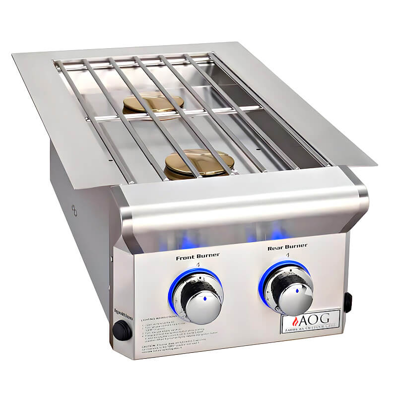 American Outdoor Grill L - Series Built - In Double Side Burner - 3282L - CulinaryProfis