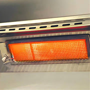 American Outdoor Grill T Series 24 Inch w. Rotisserie & Patio Pedestal Gas Grill - CulinaryProfis