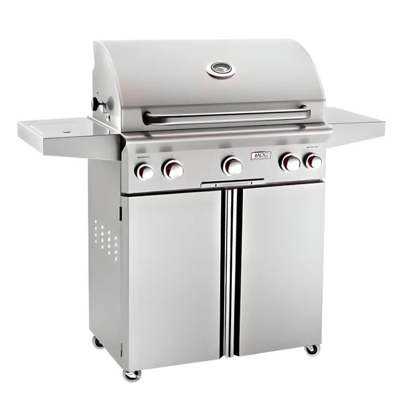 American Outdoor Grill T Series 30 Inch 3 Burner Portable Gas Grill With Side Burner - CulinaryProfis
