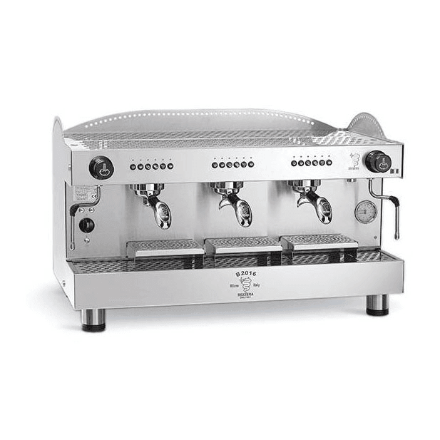 AMPTO B2016DE3IS7 Bezzera 3 - Group Automatic Espresso Machine UL/NSF 5000W 220V - CulinaryProfis