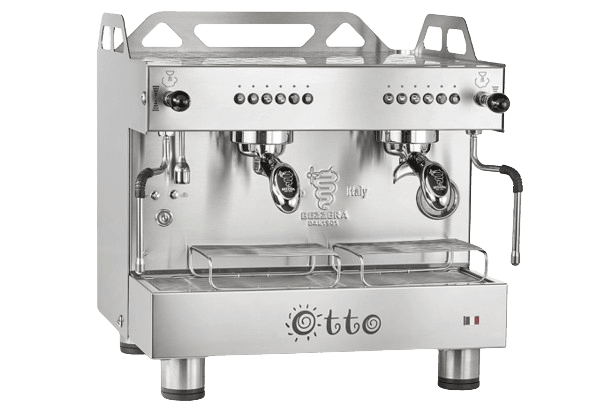 AMPTO Bezzera Otto Compact Espresso Machine – 2 Group, 2600W, 220V - CulinaryProfis