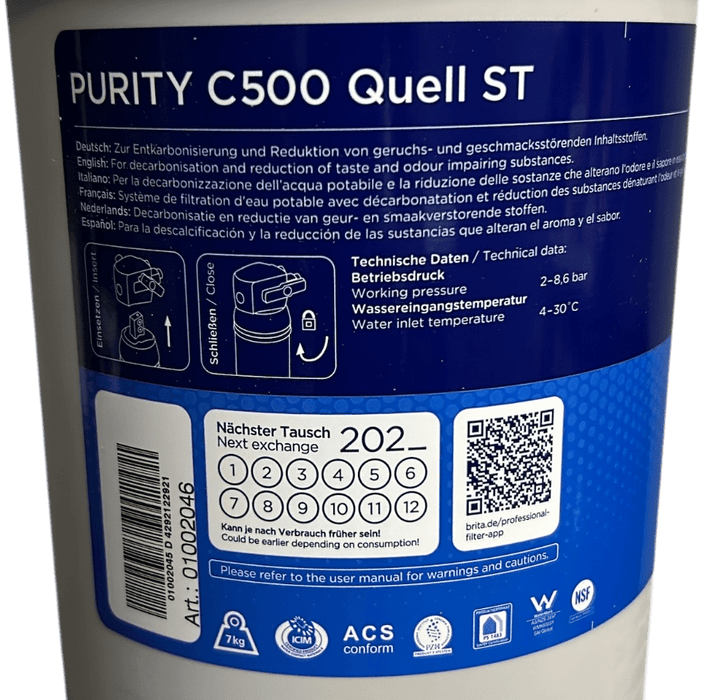 AMPTO Combi Ovens - Replacement Filter C500 - CulinaryProfis