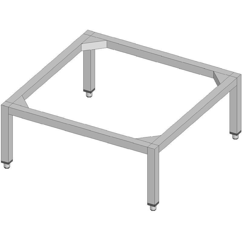 AMPTO DUO STAND for Double Stacking BISTROT 6T/10T Combi Ovens 13 - 3/4" Height - CulinaryProfis
