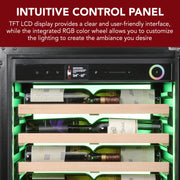 Vinotemp Vinoglow 41-Bottle Single-Zone Wine Cooler Vinotemp