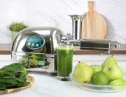 Angel Juicer 7500 3HP 82RPM Twin Gear Stainless Steel Juicer (Super Angel Pro) Angel Juicer
