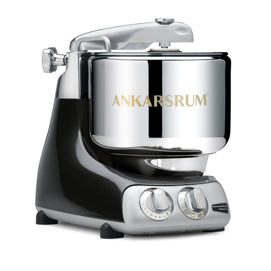 Ankarsrum Assistent Original stand mixer in Black Diamond — official studio photo