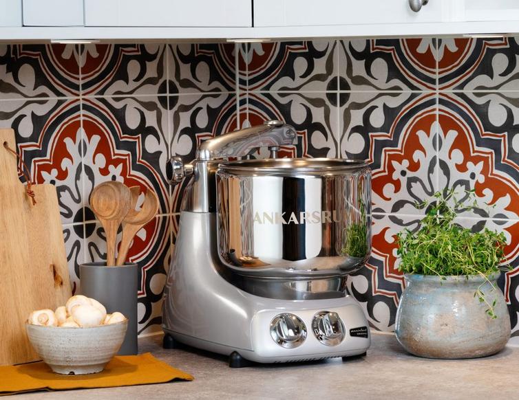 Ankarsrum Original Kitchen Machine Jubilee Silver - CulinaryProfis