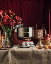 Ankarsrum Original Kitchen Machine Rustic Maroon - CulinaryProfis